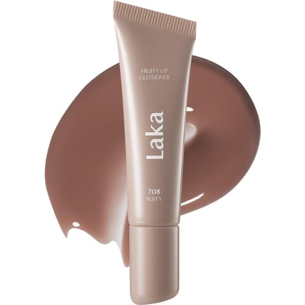 Laka Fruity Lip Glosser (#708 Buffy) brown