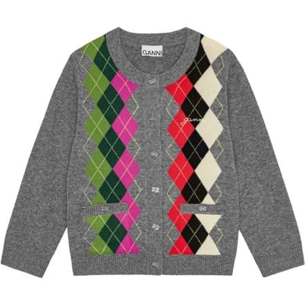 Ganni Shirts Grey
