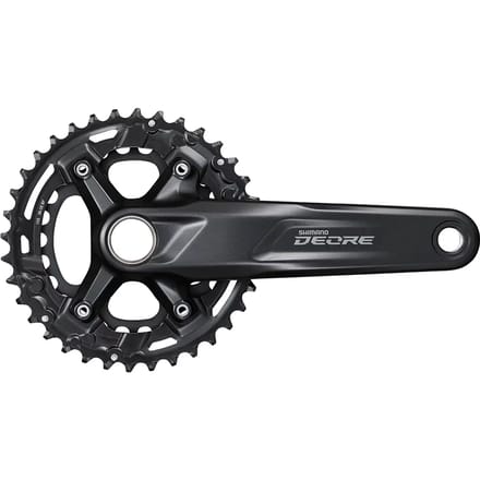 Shimano Deore M4100 Hollowtech Ii Crankstel Zwart 175 mm / 36/26t