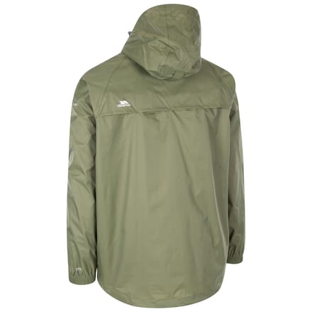 Trespass Volwassenen Unisex Qikpac Packaway Waterdicht Jasje (Mos)