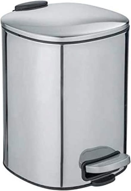 RVS Pedaalemmer 5 Liter - Soft Close Badkamer Prullenbak met Binnenemmer