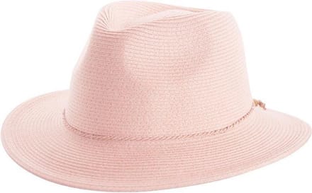 Avoca Fedora – Dames Zonnehoed UV Bestendig Kreukbestendig - Maat: M-L: 58 cm - Roze