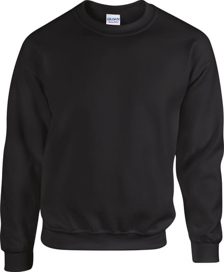 Gildan - Heavy Blend Unisex Sweater - Black maat S