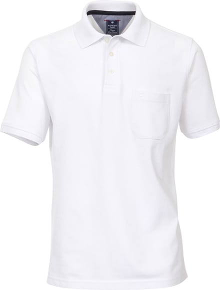 Redmond regular fit poloshirt - wit