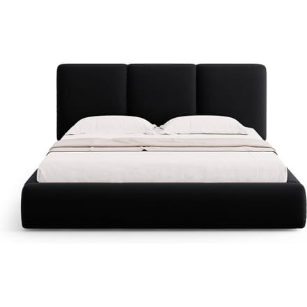 Bedframe Horizon met hoofdbord en opbergruimte velvet 200 x 200 cm | Windsor & Co