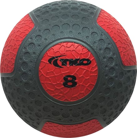Medicijnbal - 8KG - grijs/rood | TKO Europe
