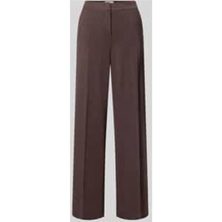 Broek met persplooien model 'PALACE'