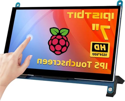 Draagbare HDMI Monitor - LCD Touchscreen Display - Raspberry Pi Gebruik - IPS Beeldkwaliteit - 7 Inch - Blauw