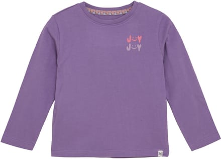 Noppies T-shirt Pearsall - Backprint - Grape Compote - Maat 128