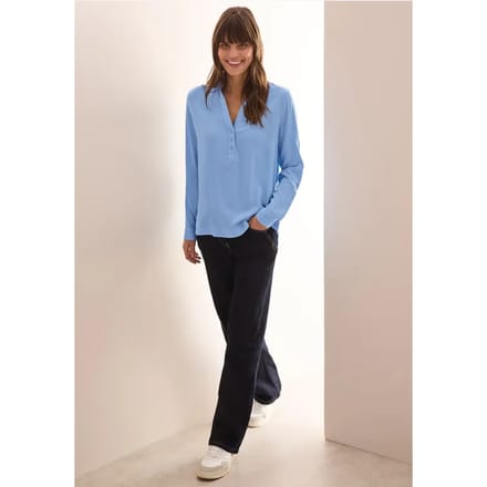 Blouse in effen kleur