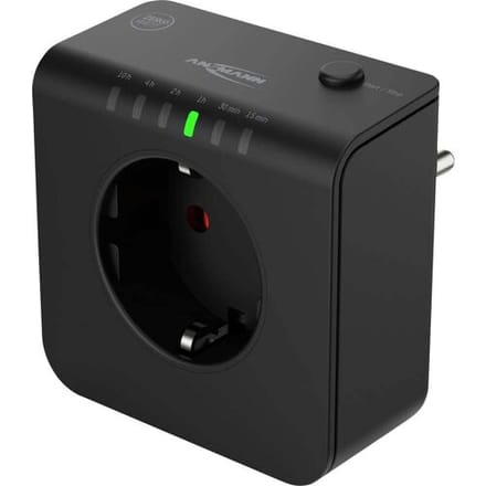 ANSMANN energiebesparende stopcontact AES 1.4, tijdgestuurd, zwart