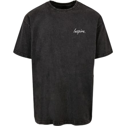 Oversized T-shirt Merchcode Inspire Acid Washed Heavy
