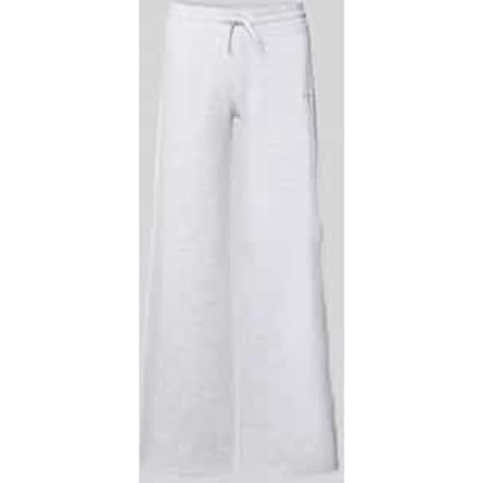 sweatpants met gehaakt kant