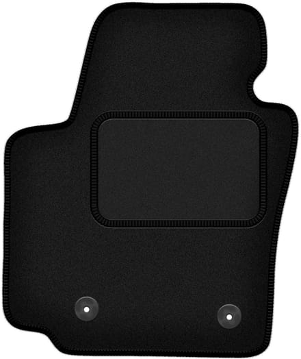 Bestuurdersmat zwart voor: Seat Altea XL minivan (2006-08.2008)