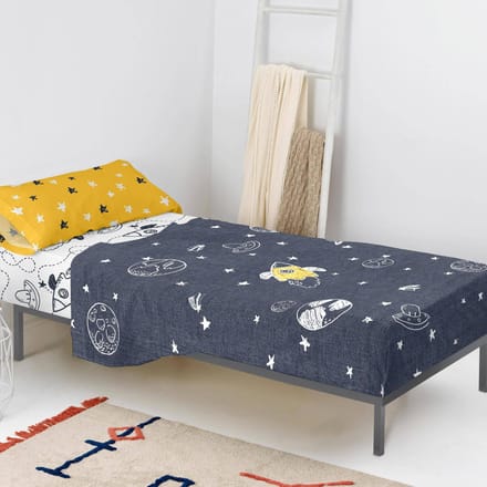 Kinderlakenset Starspace | Mr Fox