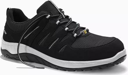 Elten Maddox Black-Grey Low S3 ESD 729461 - Zwart/Grijs - 40
