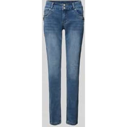 Slim Fit Jeans met viscose-aandeel in 5-pocketdesign