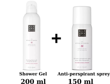 Rituals of Sakura - Duo Set Shower Gel 200 ml + Anti Perspirant Spray 150 ml