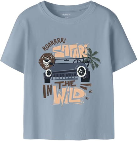 NAME IT - NMMHARLY SS NREG TOP BOX - Jongens - T-shirts