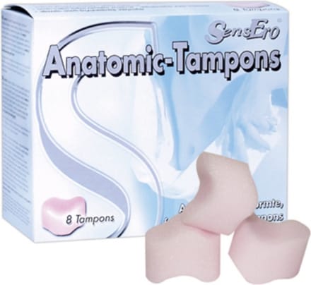 SensEro - Anatomische Tampons - 8 tampons