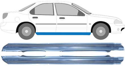 Volledige dorpel voor Ford Mondeo 1993-2000 / Links + Rechts / Set