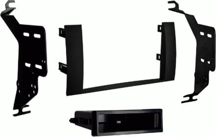 2-DIN radiopaneel met opbergvak Toyota Prius 01/2004-06/2009 (METRA)