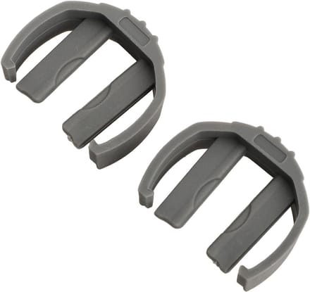 Hogedrukreiniger Clips - Was Accessoires - Auto Reinigen - Efficiënte Waterstroom - 2 Stuks - Grijs