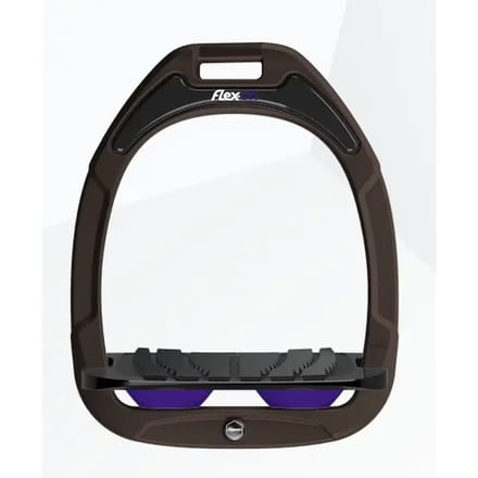 Ingelaste Grip Bruin/Zwart/Paarse Flex-On Green Composite
