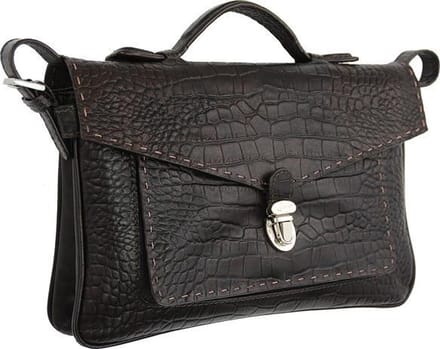 Hidesign lederen handtas 'Cecile' bruin