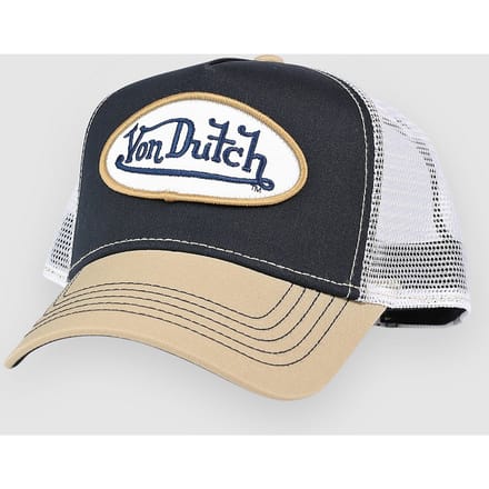 Von Dutch Staple Trucker Cap zwart
