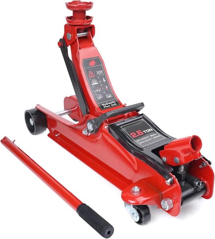 2.5 Ton Hydraulische Garagekrik met Snelhefpomp voor Auto en SUV