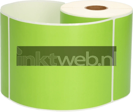 FLWR - Labels / Zebra verzendetiketten / groen / Geschikt voor Zebra