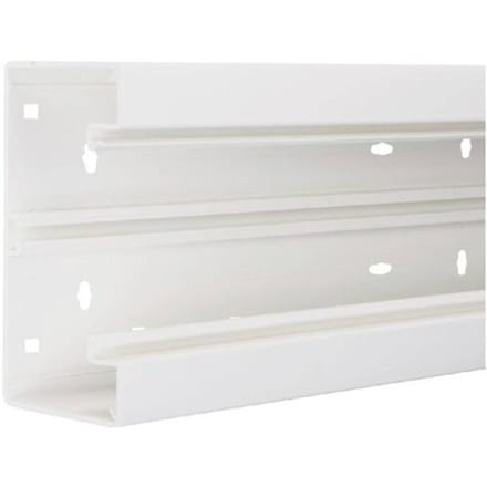 Hager BR6513019016 Kabelgoot Onderdeel (l x b) 2000 mm x 130 mm Wit 2 m