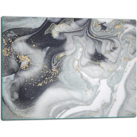 TMK ArtDeko - Snijplank - Marmer Motief - Glas - 52x40cm