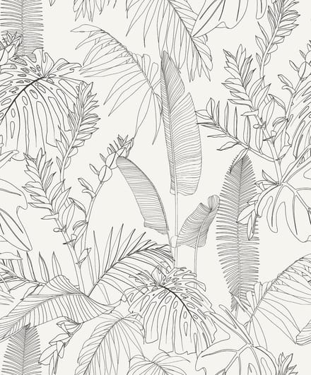 DUTCH - WALLCOVERINGS - HOLLANDSE - WANDBEKLEDING - Behang - Galapalos - Wit