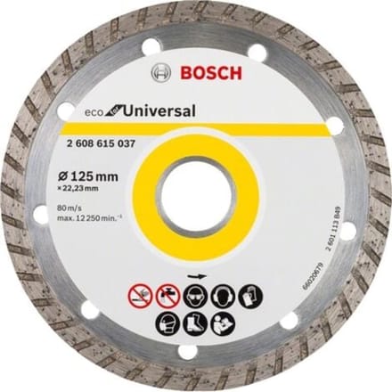 Bosch Pro accessories - Diamantschijf - ECO - Turbo - 125 mm