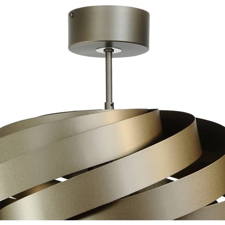 Euluna Vento plafondlamp, koffiebruin, Ø 60 cm