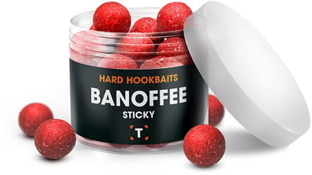 Sticky Banoffee Hard Hookbaits - 20MM - 15, 20 en 24MM - Aas - Karpervissen - Partikels - Karper Aas - Karper Vissen - Karper Voer - Karper