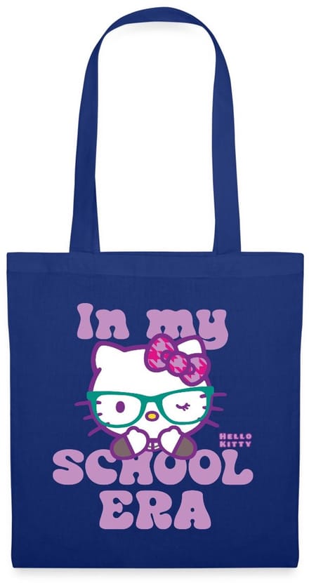 Hello Kitty Met Bril In My School Era Tas Van Stof Schoudertas