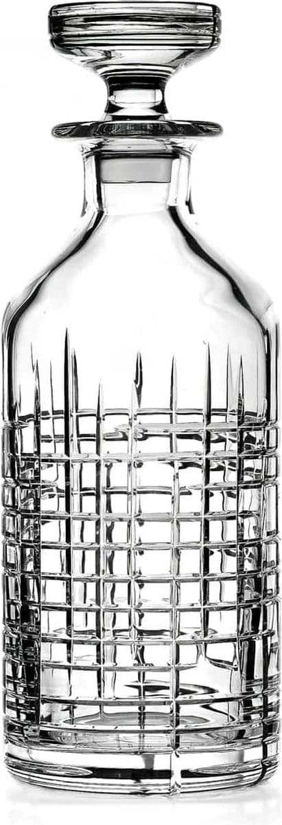 Karaf Boogie Woogie - Handgemaakt - 850 ml - Loodkristal - Cumbria Crystal England