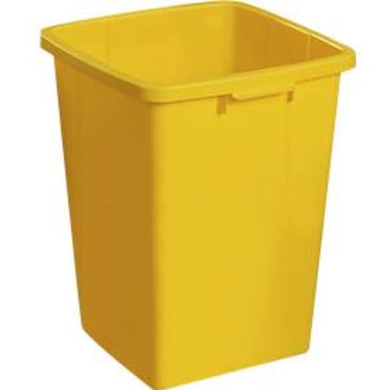 GRAF multifunctionele container rechthoekig 90 liter geel