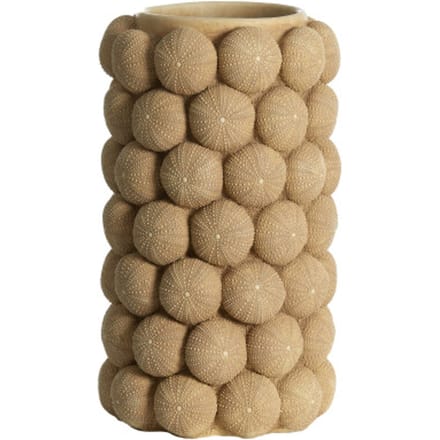 Light & Living - Vaas SEA URCHIN - Ø19x32.5cm - Bruin