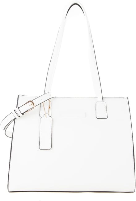 VALENTINO Shopper Schoudertas Shopping Bag Bianco Wit