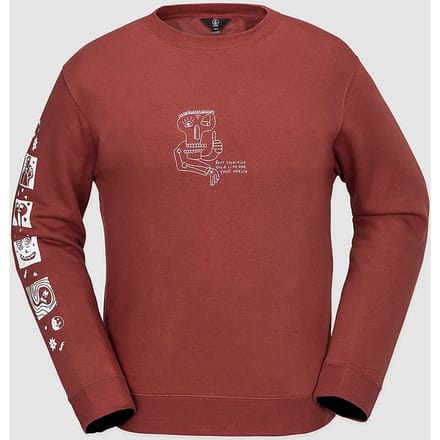 Volcom Essential Crew Sweater rood