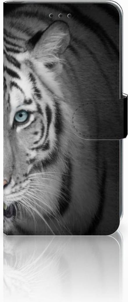 Xiaomi Mi A2 Lite Telefoonhoesje met Pasjes Tijger