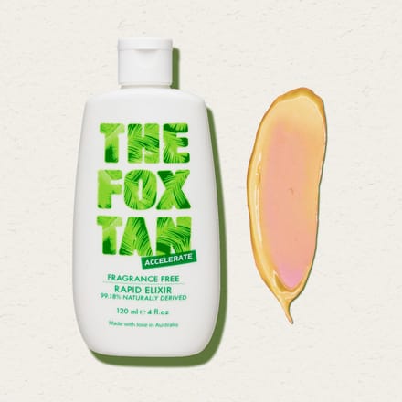 THE FOX TAN Accelerators Fragrance Free Rapid Tanning Elixir Zelfbruiners Dames 120 ml
