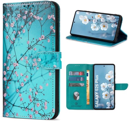 Solidenz hoesje - Geschikt voor Samsung Galaxy S26 Plus - Bookcase - Sierkers