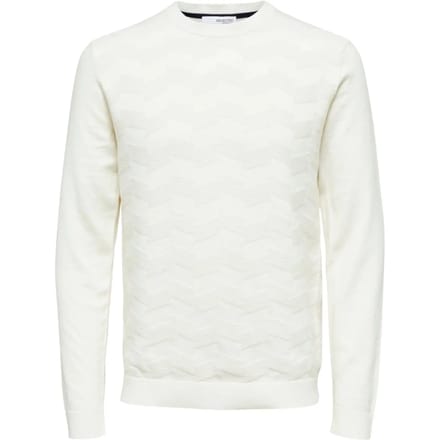 Sweatshirt Selected Slhromen Ls Knit