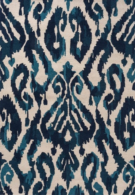 Sanderson Kasuri Indigo 446208 - 140 x 200 cm