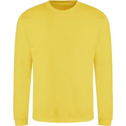 Just Hoods - AWDis Sweat - Sun Yellow maat M